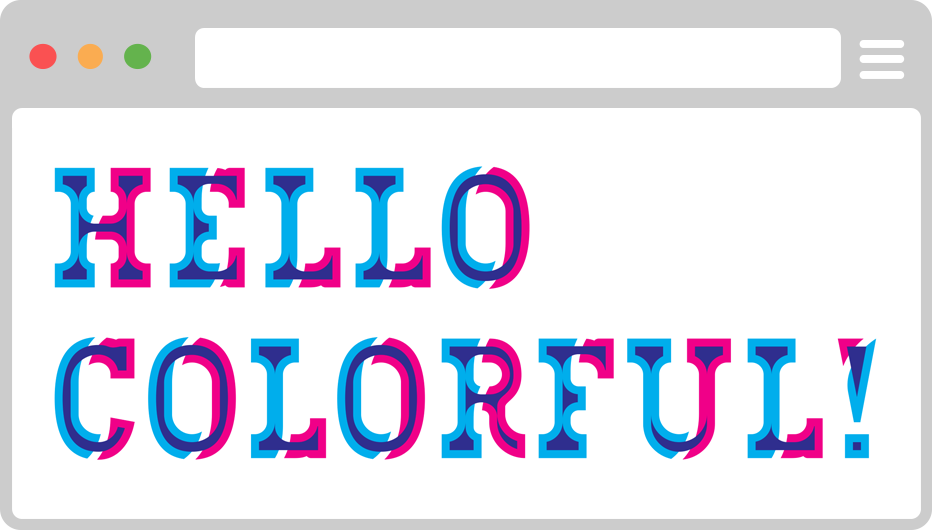 Bixa Color in full color on a browser that supports SVG-in-OpenType